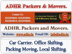 adhr packers and movers Bahadurgarh.